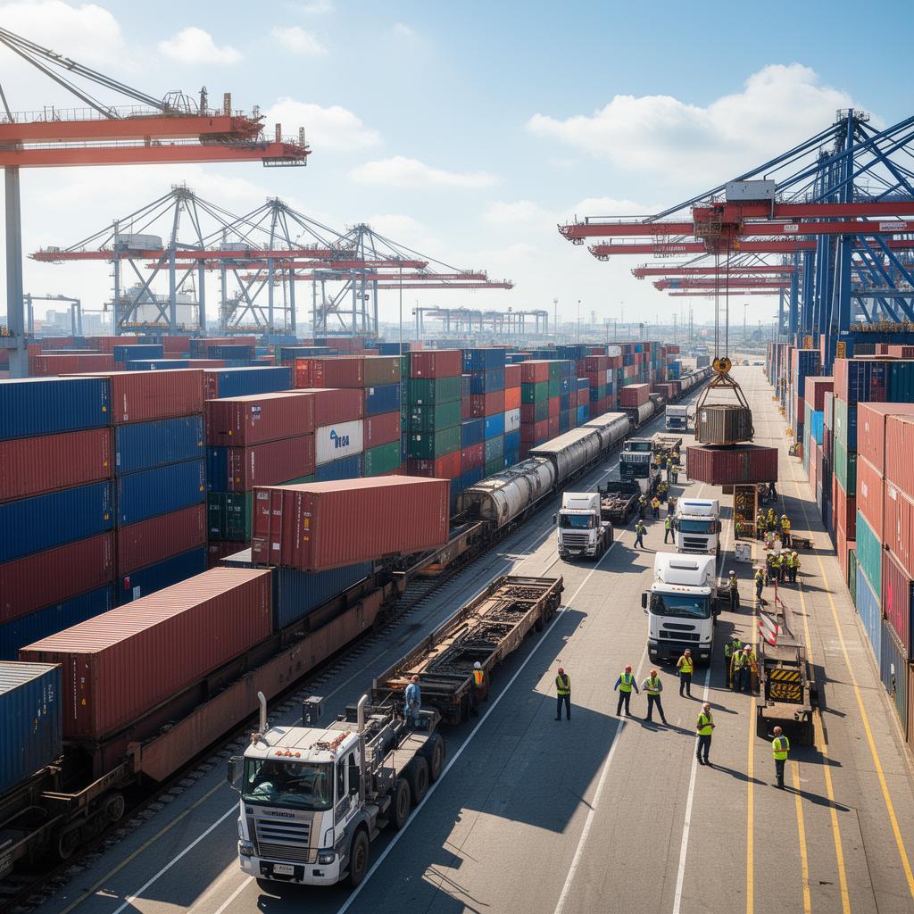 Cargo Operations freight broker website template preview