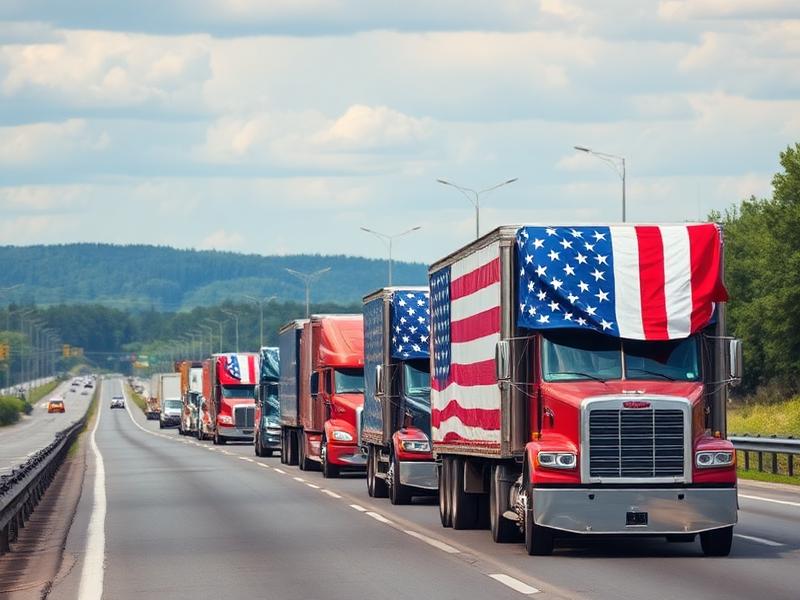 Liberty Logistics freight broker website template preview