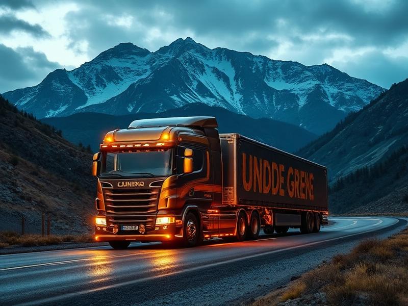 Summit Cargo freight broker website template preview